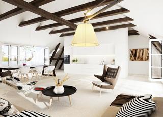 昆明金尚俊园90平房子装修  满屏清新雅致