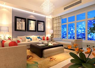 昆明公园盛世135平装修  带你欣赏缤纷世界