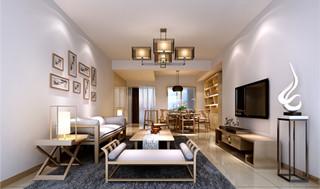 昆明100平公寓装修    时光沉淀精致生活