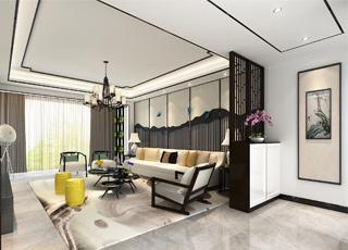 昆明星华湾156平装修案例  散发东方灵性