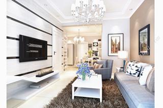 昆明盛唐城100平装修  简约格调给你温暖