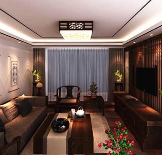 昆明金马悦城装修       新中式的优雅风情