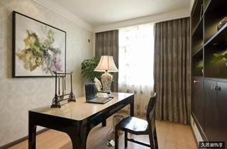 昆明海源高新天地110平装修   新中式的婉约雅致