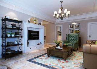 昆明长水航城小区118平装修案例  混搭风格浸润的高贵怀旧