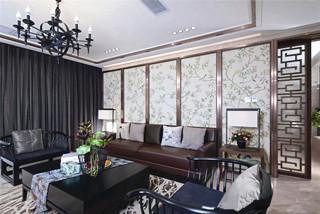 昆明滇池泊屋135平米装修案例    清新淡雅新中式