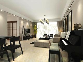 昆明经典名苑123平米装修案例  精致生活家