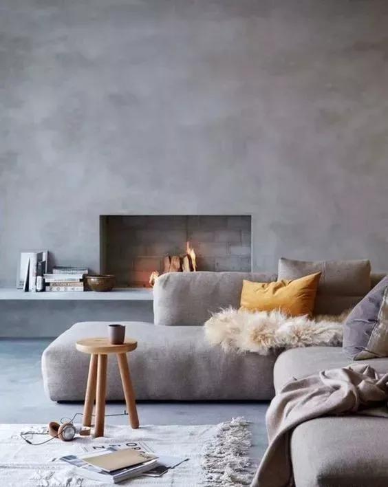 水泥墙里的怀旧风丨用最简单的方式打造最有情怀的家居