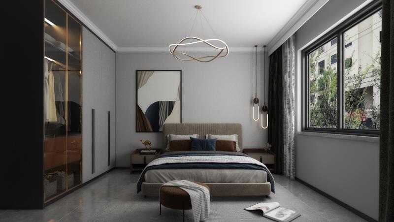 滇池名门136㎡装修   昆明装修公司现代风案例