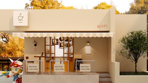 书林街咖啡馆装修